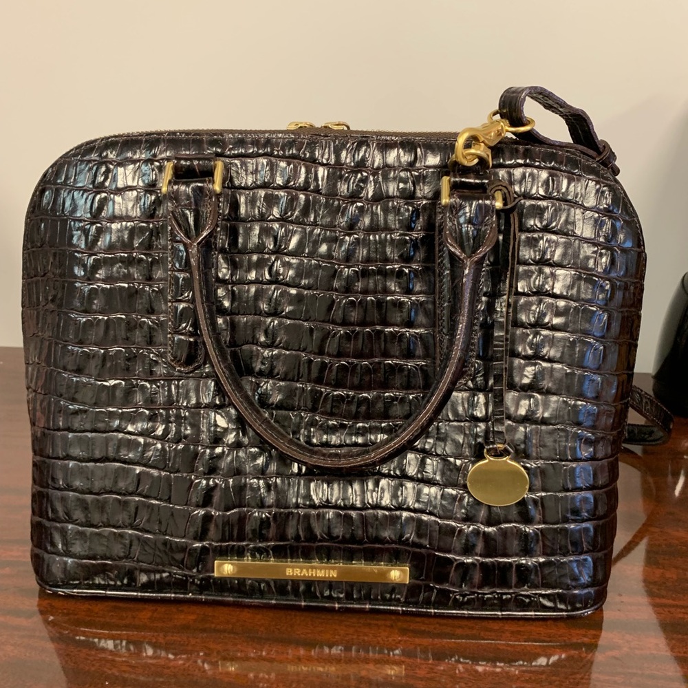 Pre-owned Brahmin Vivian Satchel